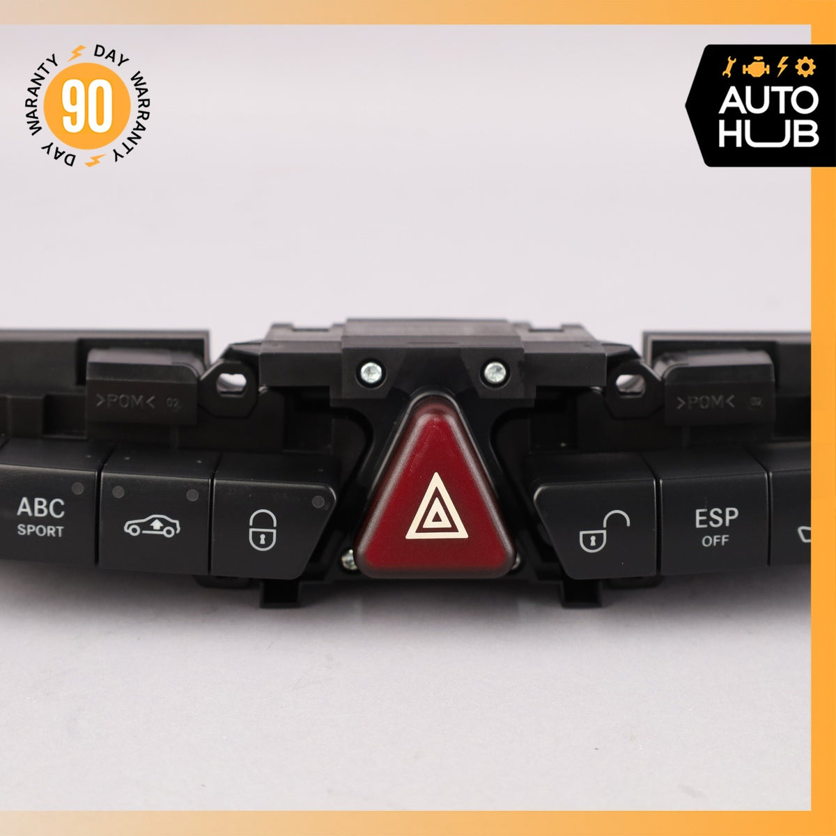 03-06 Mercedes W215 CL500 CL55 AMG Dashboard Control Switch Panel 2158209210 OEM - photo 3