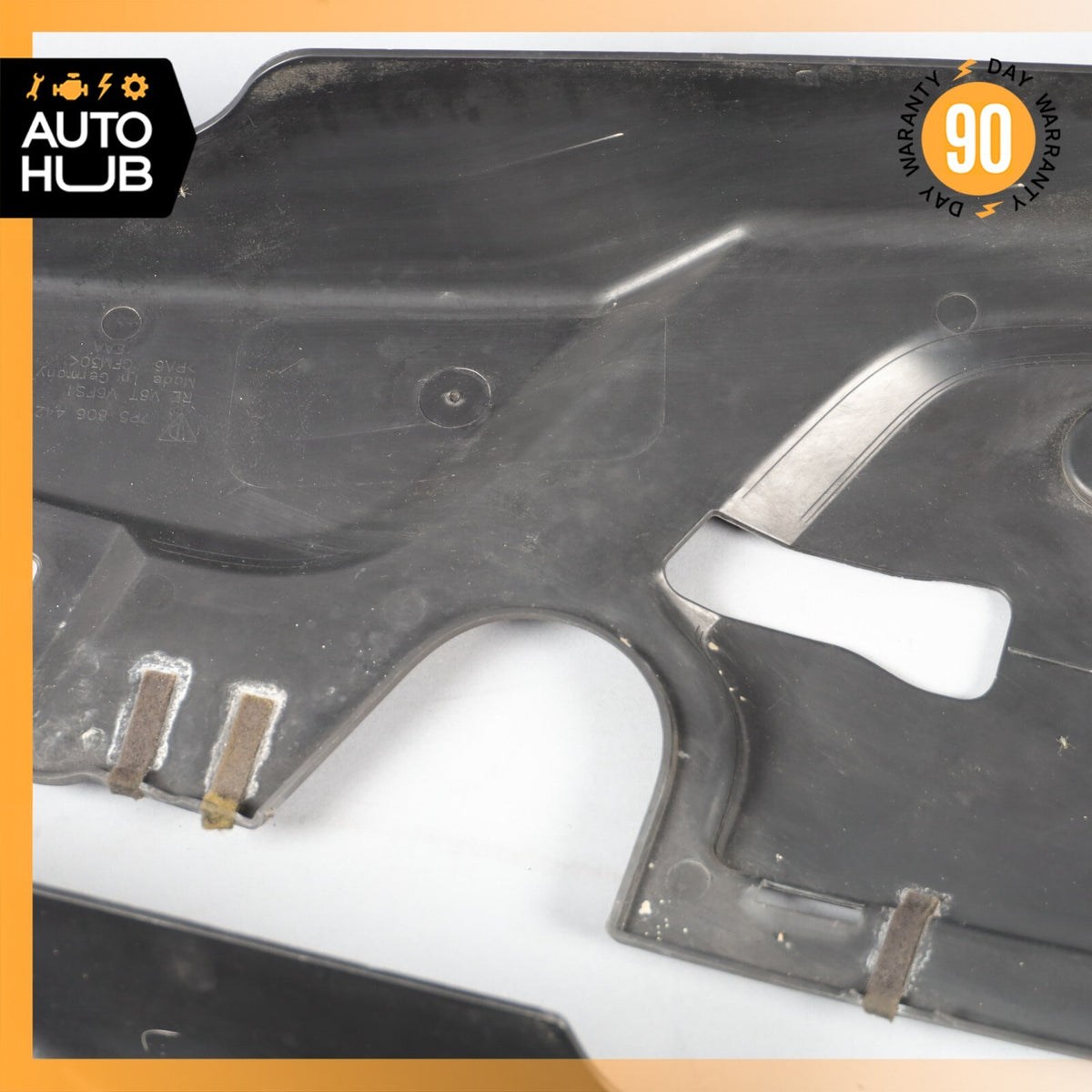 11-14 Porsche Cayenne 958 VR6 Engine Bay Cover Panel Right & Left Side Set OEM - photo 3