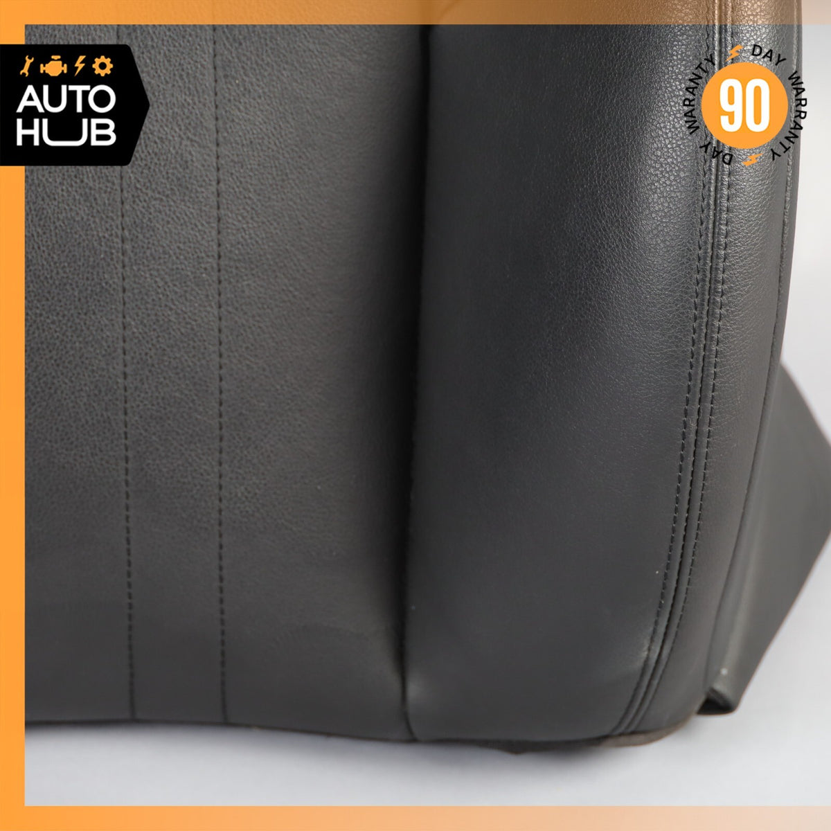 17-22 Maserati Ghibli M157 Front Right Top Upper Seat Cushion Black OEM 41k - photo 5