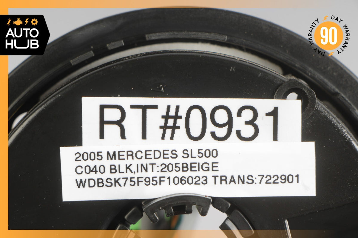 Mercedes R230 SL500 SL550 SL55 AMG Steering Column Clock Spring OEM - photo 11