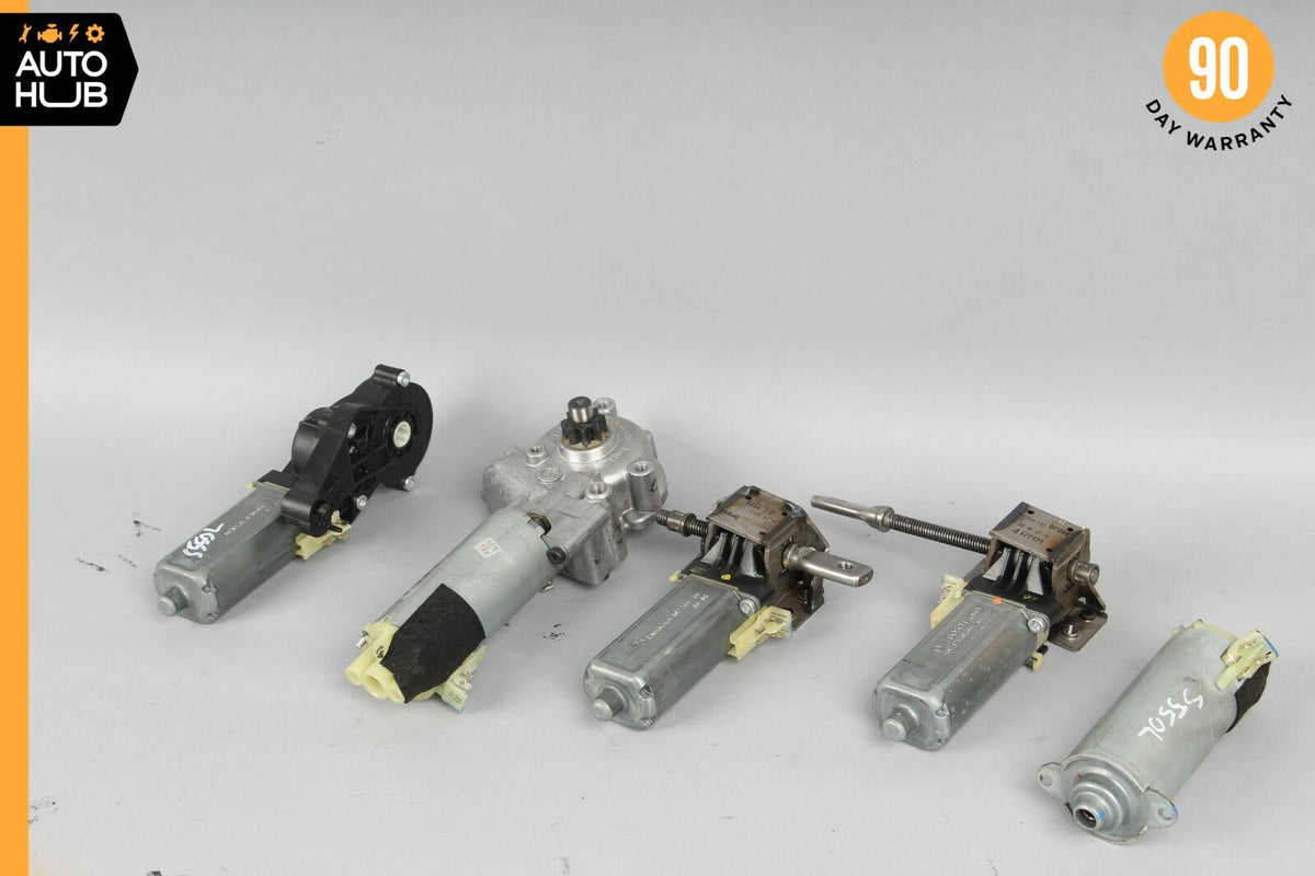 07-14 Mercedes W221 S550 S600 CL550 Front Left Driver Seat Adjust Motor Set OEM - photo 1