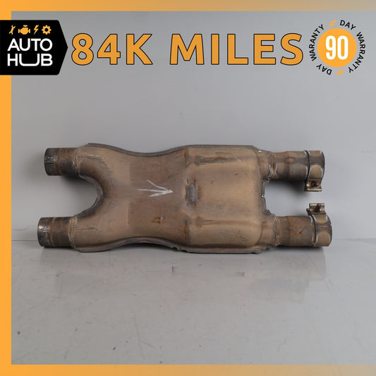 05-07 Maserati Quattroporte M139 Exhaust Mid Pipe Center Resonator Silencer 84k - photo 1
