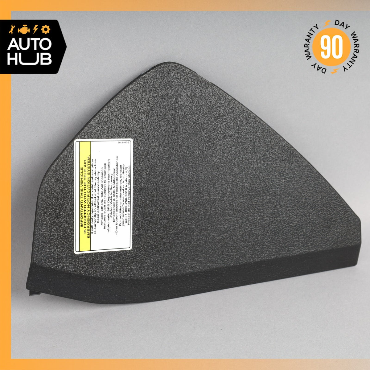07-09 Mercedes W211 E350 E550 E63 Left Side Dashboard Trim Cover Panel Black OEM - photo 1