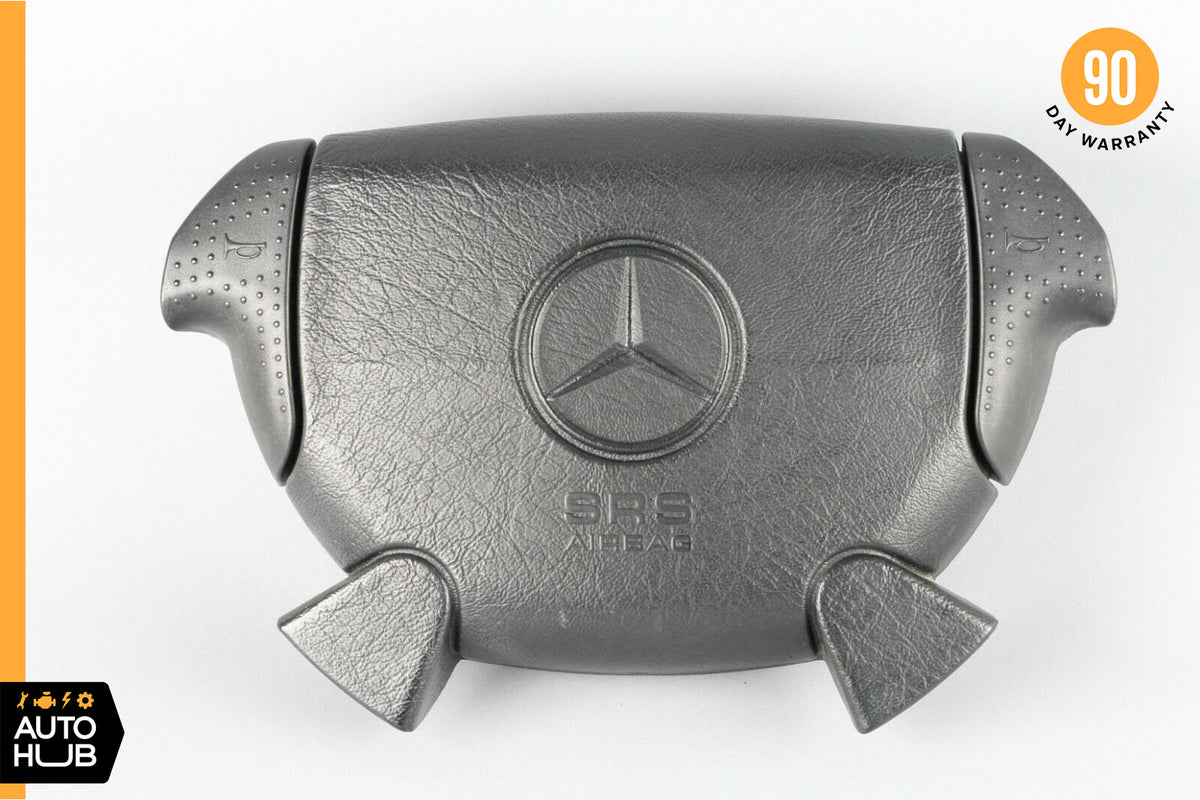 96-98 Mercedes R129 SL320 SL500 Driver Steering Wheel Airbag Air Bag Black OEM - photo 1