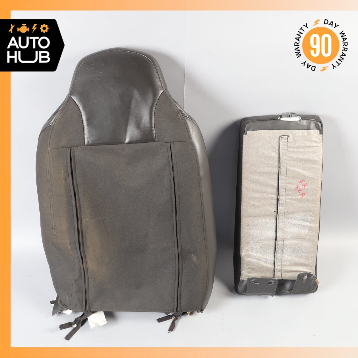 04-08 Cadillac XLR Right Passenger Side Top Upper Seat Cushion Black OEM - photo 15