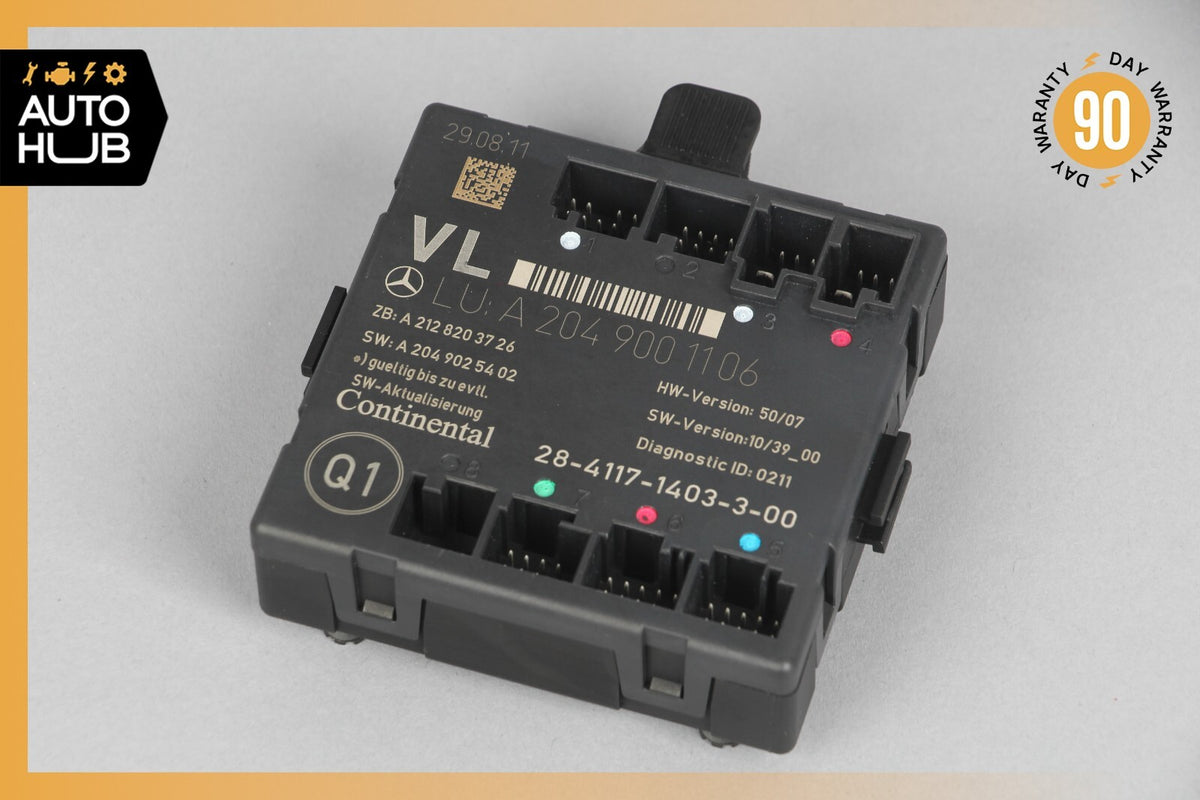 08-18 Mercedes W204 C250 E400 C300 E350 Front Left Side Door Control Module OEM - photo 3