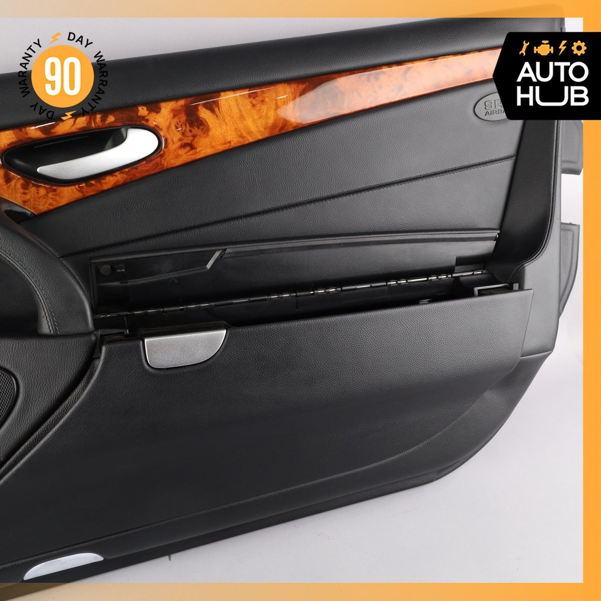 09-12 Mercedes R230 SL550 Interior Door Panel Right Passenger Side Black OEM - photo 11
