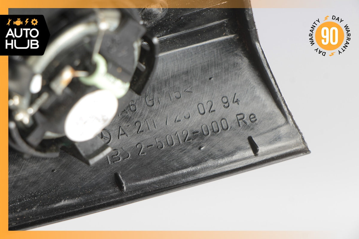 07-09 Mercedes W211 E63 E350 E550 Tweeter Speaker Cover Right Passenger Side OEM - photo 9