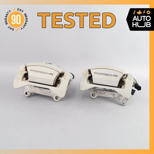 15-25 Porsche Macan 95B Rear Brake Calipers Left & Right Set w/ Actuator OEM - photo 1