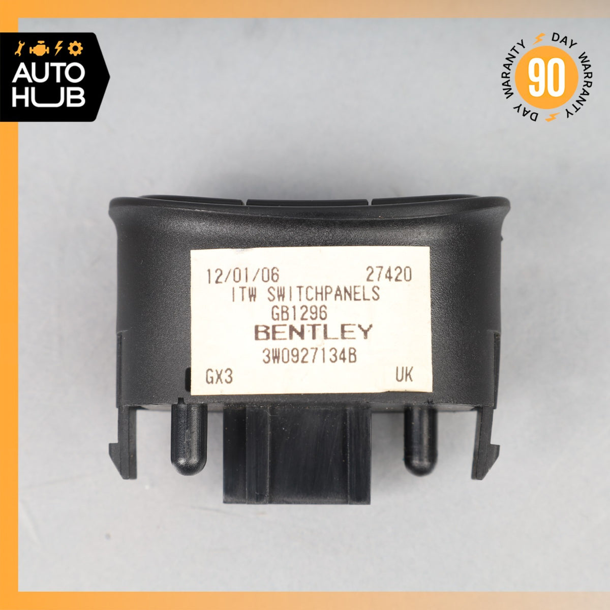 03-12 Bentley Continental GT GTC ESP PDC Button Switch Control OEM - photo 6