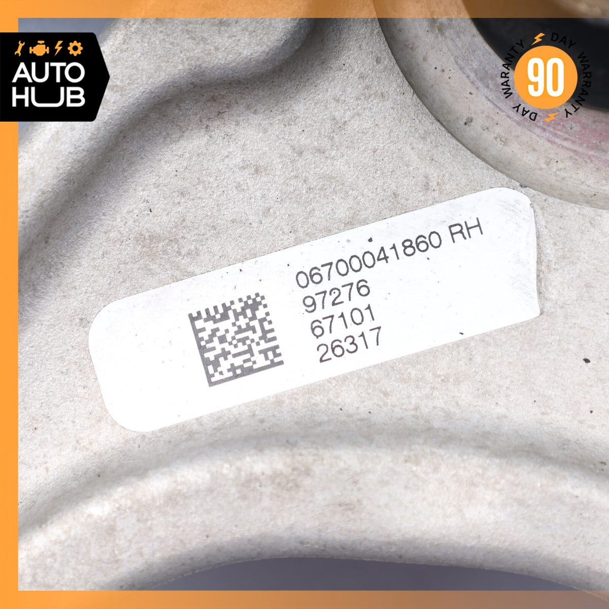 18-20 Maserati Ghibli Front Right Passenger Side Upper Control Arm 670004186 OEM - photo 13