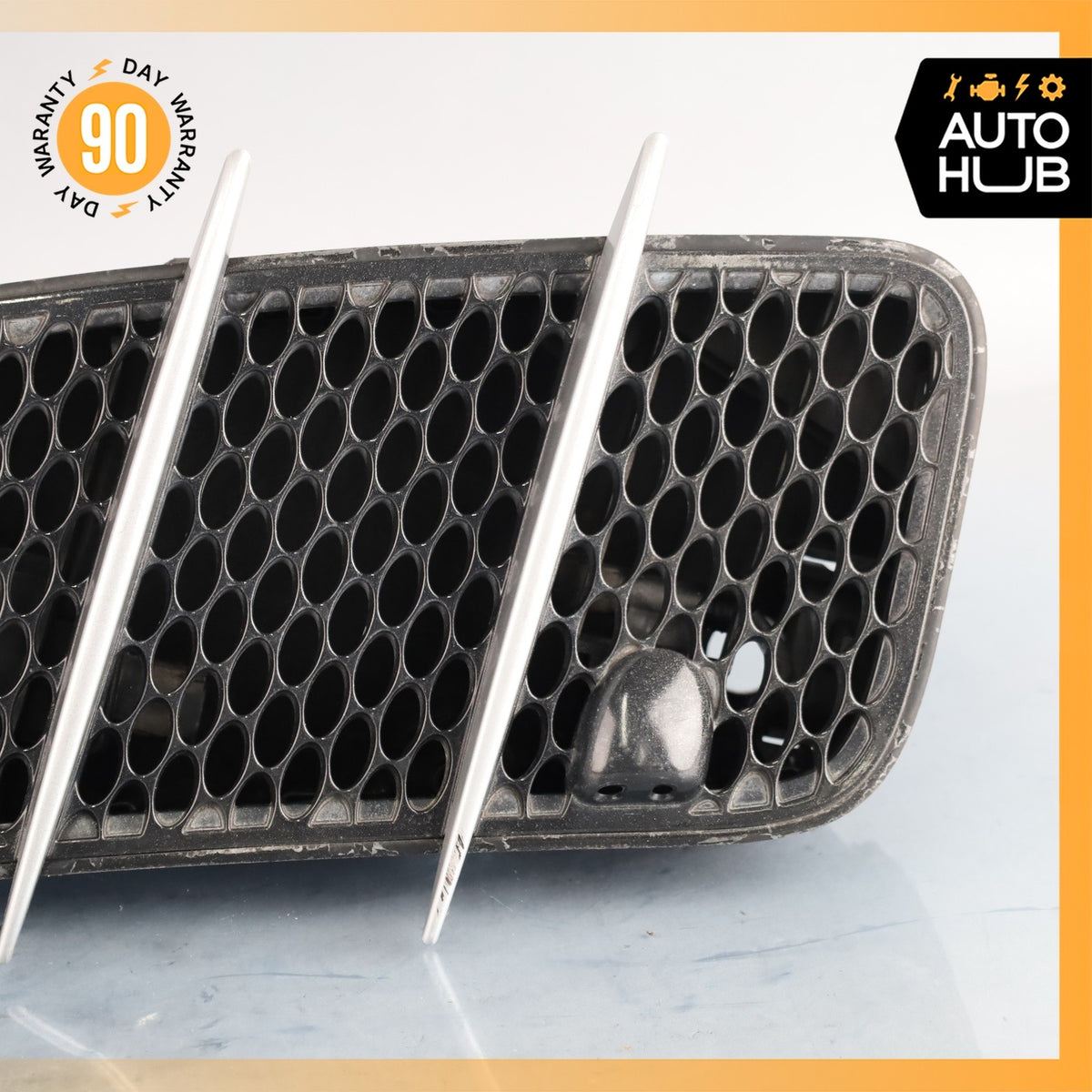 03-12 Mercedes R230 SL550 Left Driver Side Hood Grill Grille OEM - photo 5