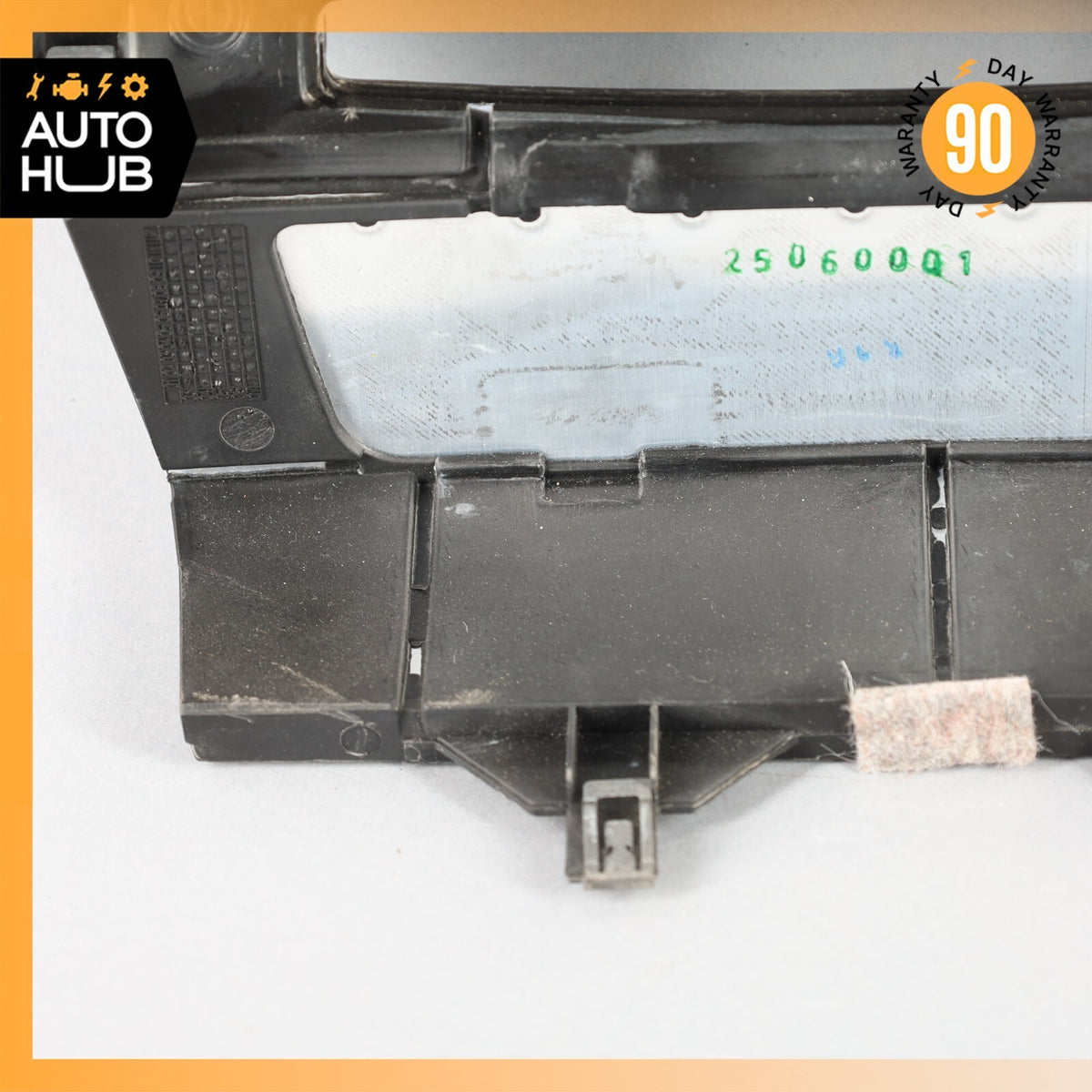 04-08 BMW E64 650i Dashboard Climate Control Cover Panel Trim Wood OEM 65k - photo 17