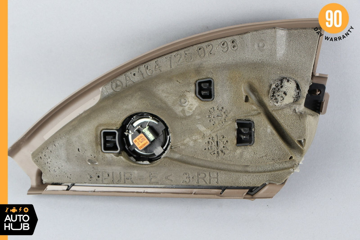 06-12 Mercedes X164 GL450 ML450 Speaker Door Mirror Cover Right Side Beige OEM - photo 7