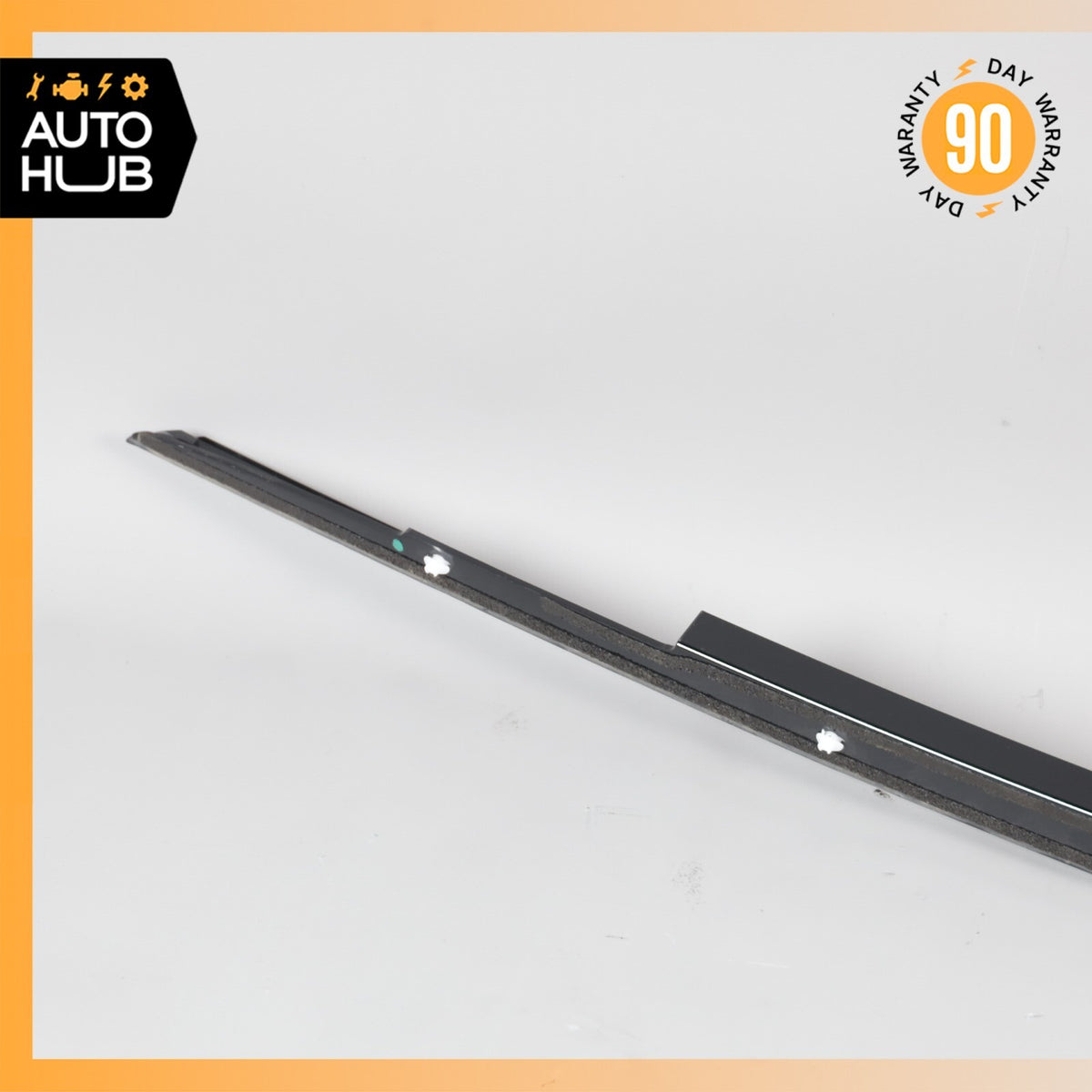15-24 Porsche 981 982 718 Cayman Left Driver Door Upper Molding Trim Black OEM - photo 10