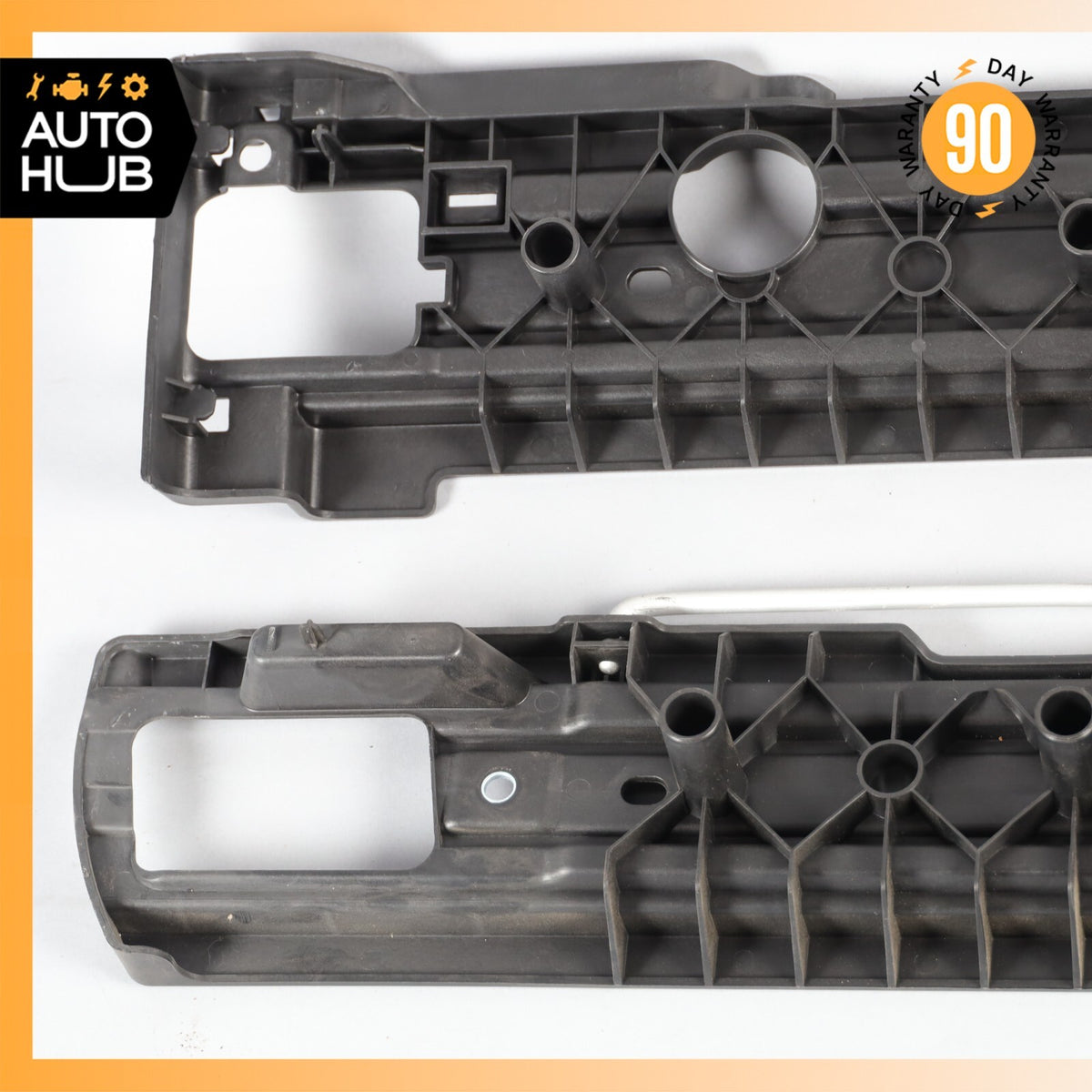 11-18 Porsche Cayenne 958 Turbo S Trunk Floor Rail Support Left & Right OEM - photo 9