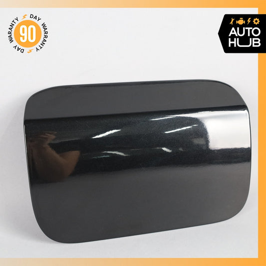 11-16 BMW F10 528i 535i 550i Fuel Gas Tank Filler Lid Door Black OEM - photo 1