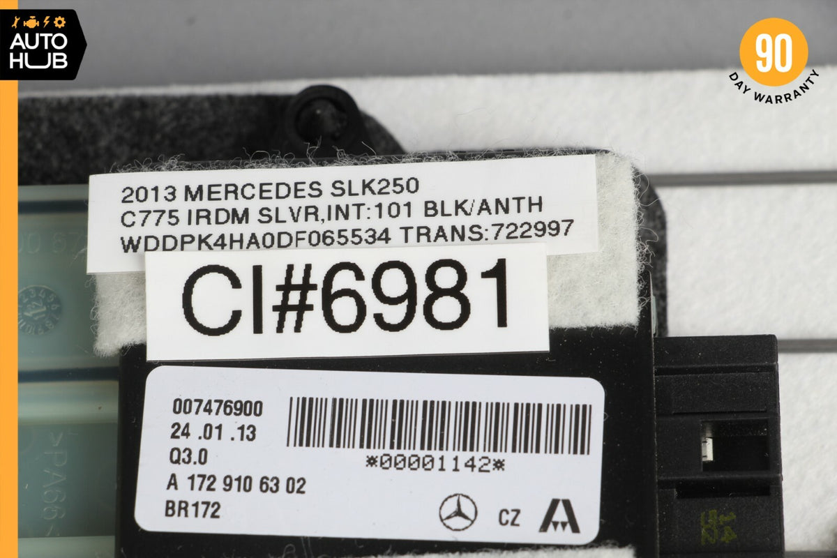 12-20 Mercedes R172 SLK250 SLC300 Front Upper Seat Cushion Bladder Bolster 17k - photo 11