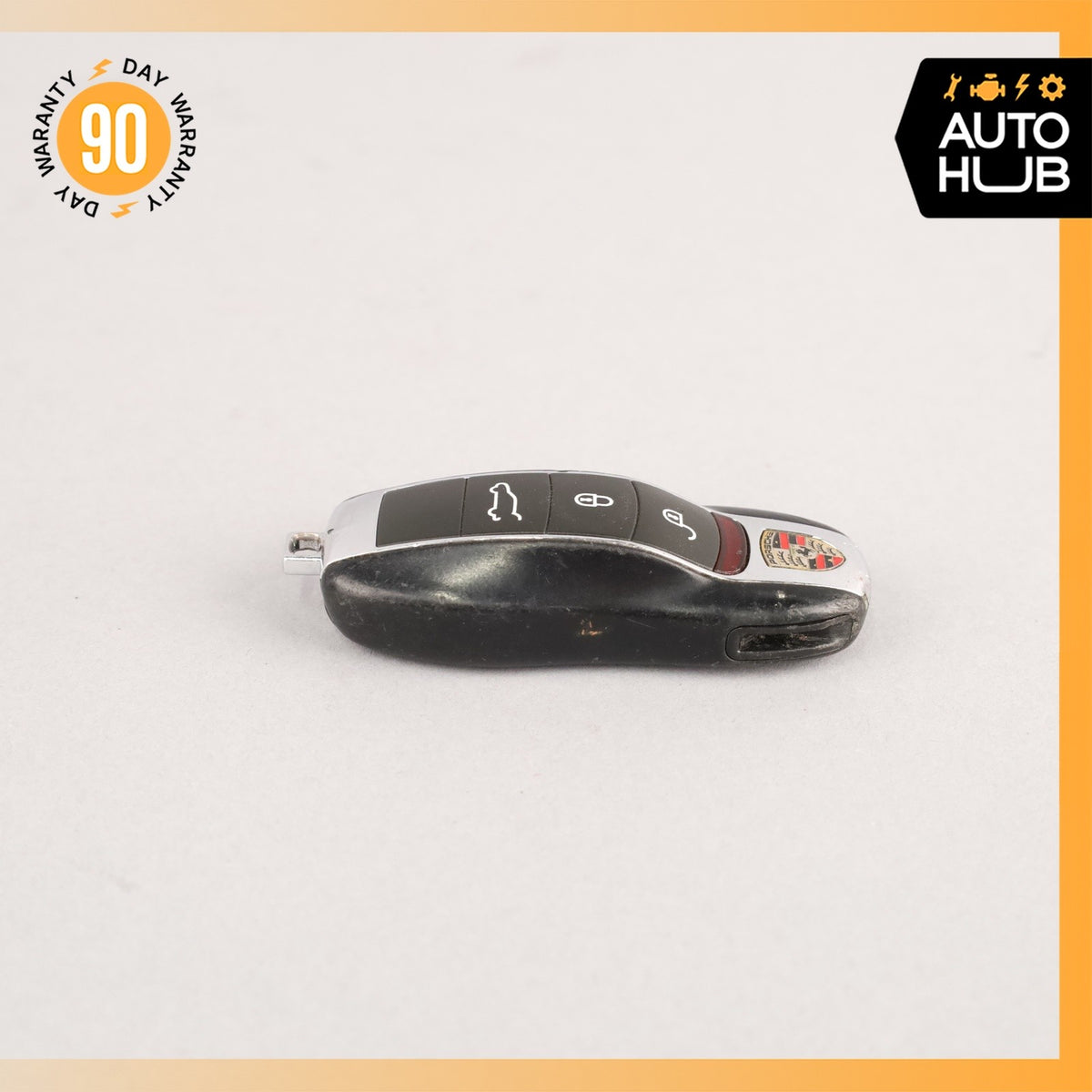 11-18 Porsche Cayenne 958 Start Ignition Switch Module w/ Key 7PP905865E OEM - photo 11
