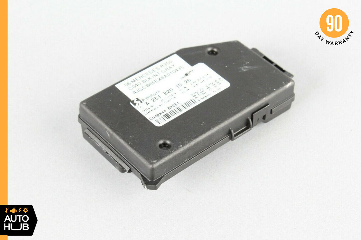 06-09 Mercedes W251 R350 R500 Compass Computer Control Module 2518201026 OEM - photo 1