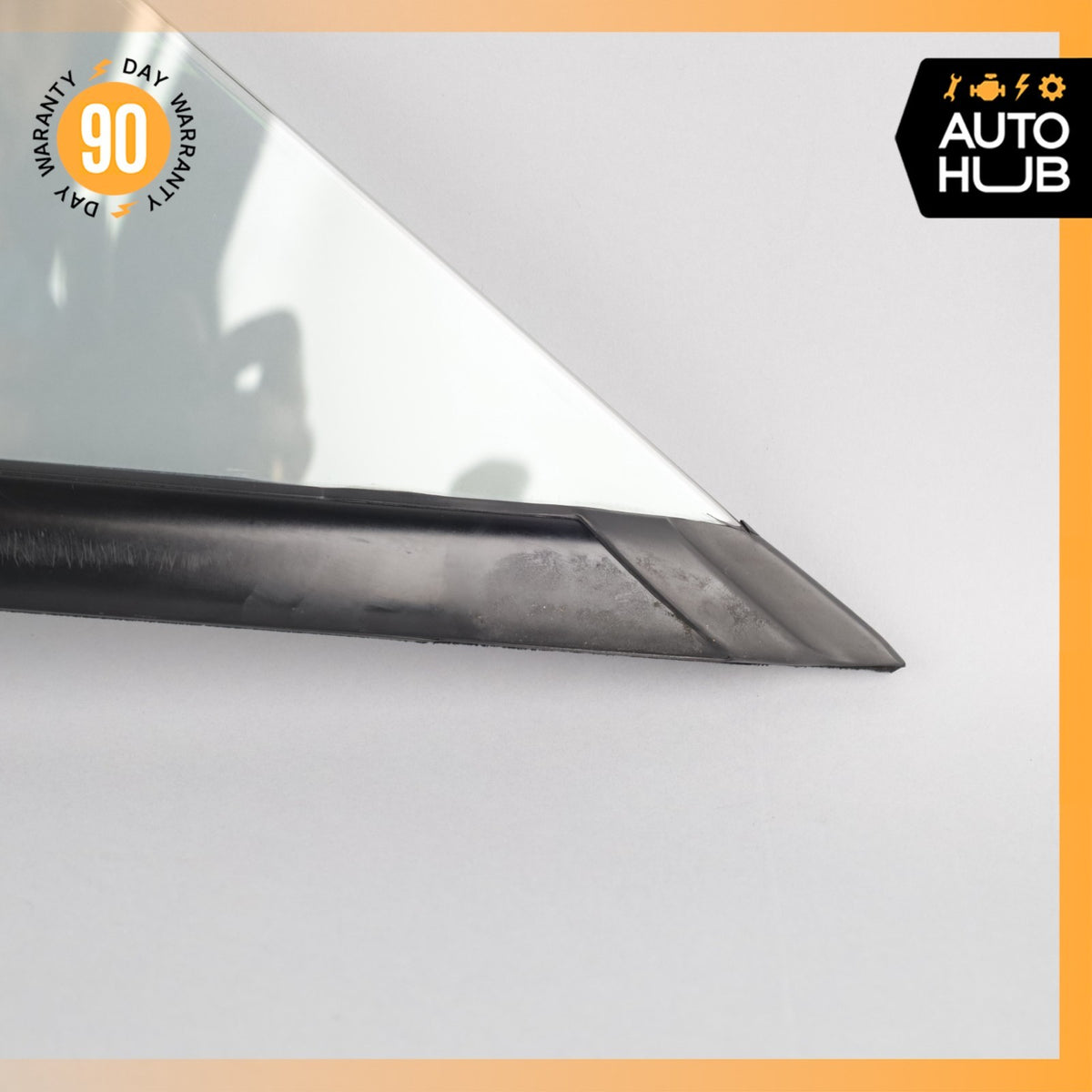 07-18 Bentley Continental GTC Front Left Side Door Vent Window Glass OEM - photo 6