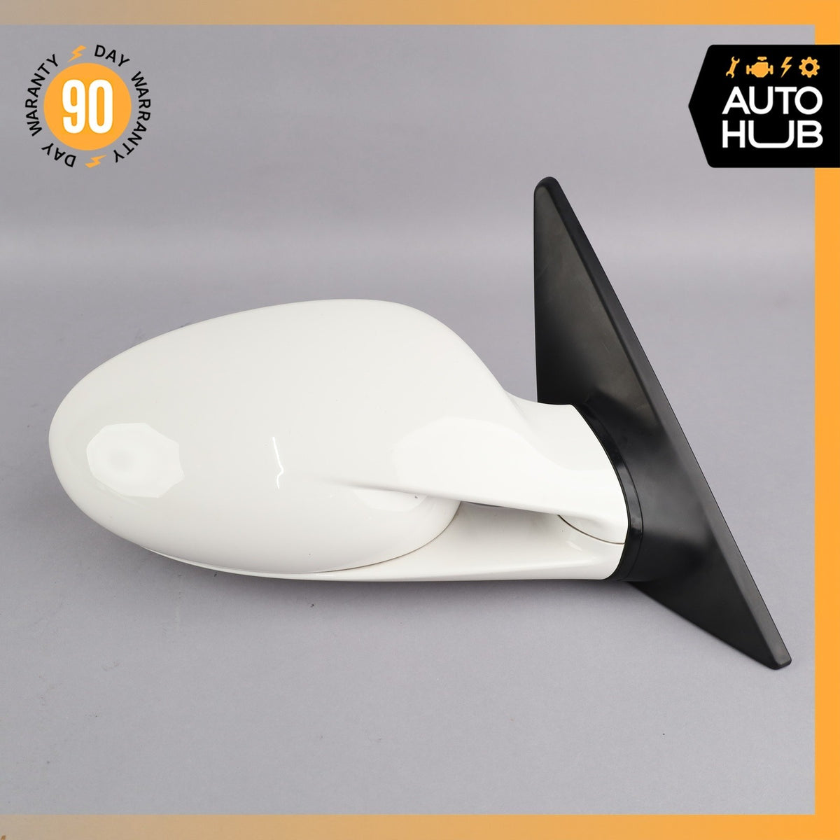 Porsche Boxster 987 911 Right Side Exterior Door Rear View Mirror White OEM 45k - photo 8