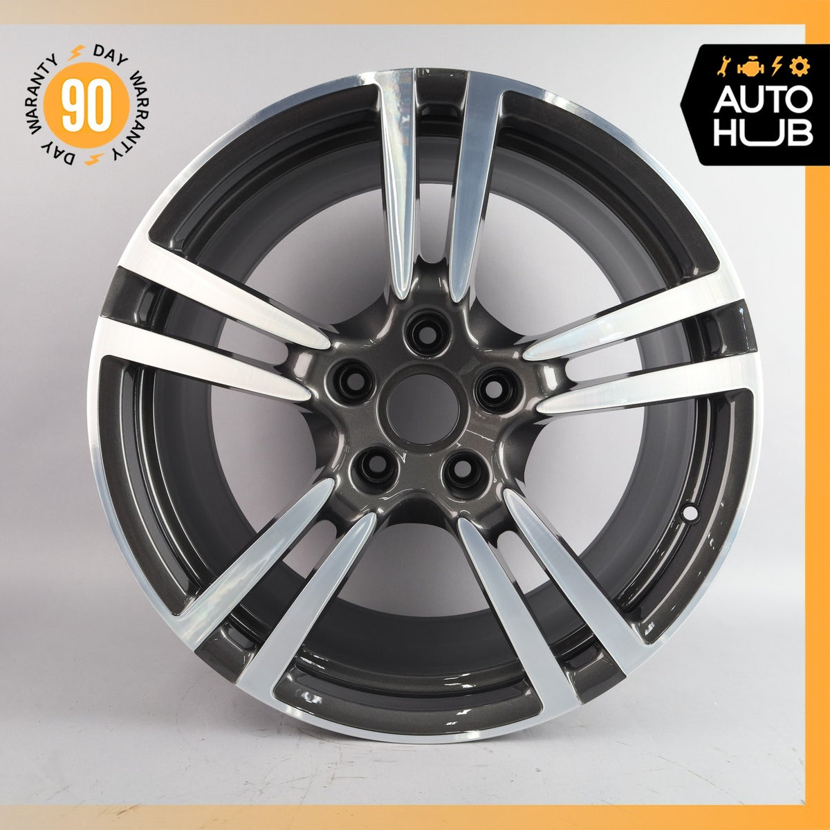 10-16 Porsche Panamera 970 Turbo 11 X 20 20" Rear Wheel Rim 97036219201 OEM - photo 2