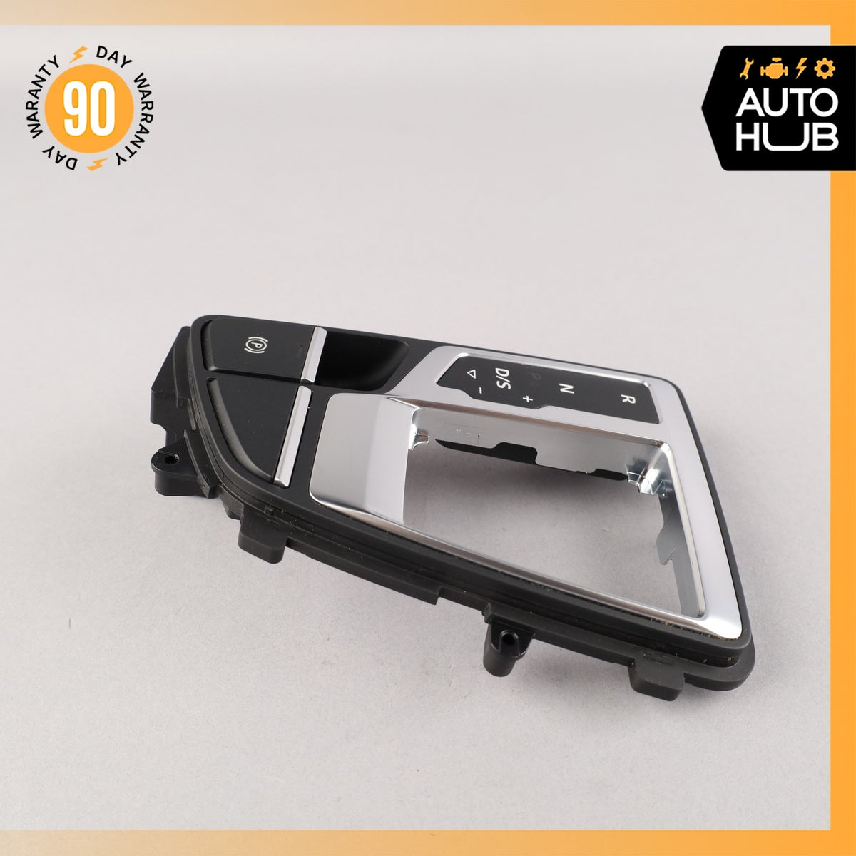 17-19 Audi 4M Q7 Center Console Shift Shifter Bezel Trim OEM OEM 87k - photo 3