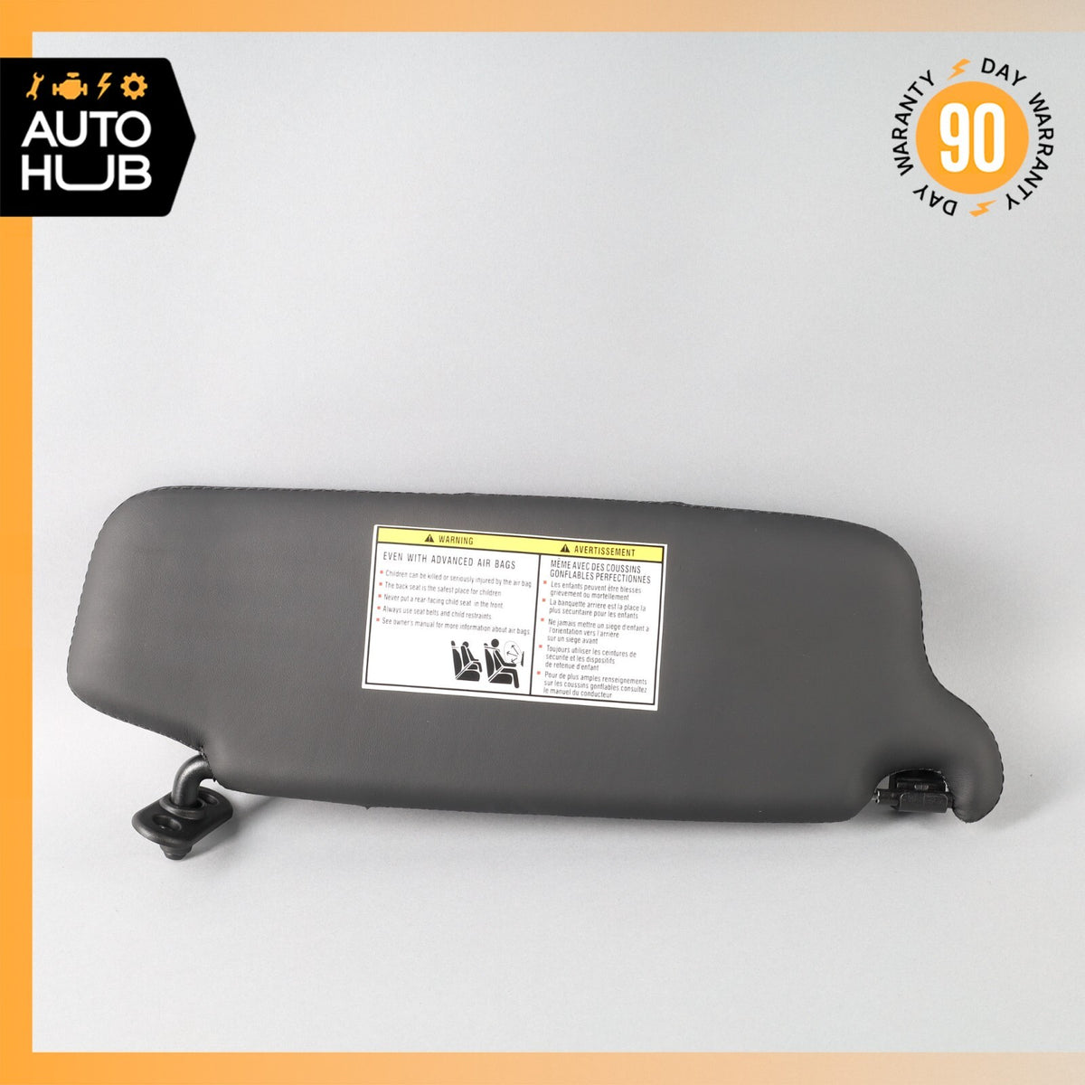 11-16 Ferrari FF F151 Left Driver Side Sun Visor Sunvisor Black OEM 40k - photo 3