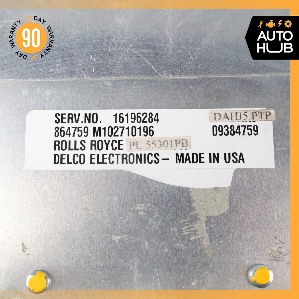 00-02 Bentley Arnage 6.8L V8 Transmission Control Module Unit PL55301PB OEM - photo 9