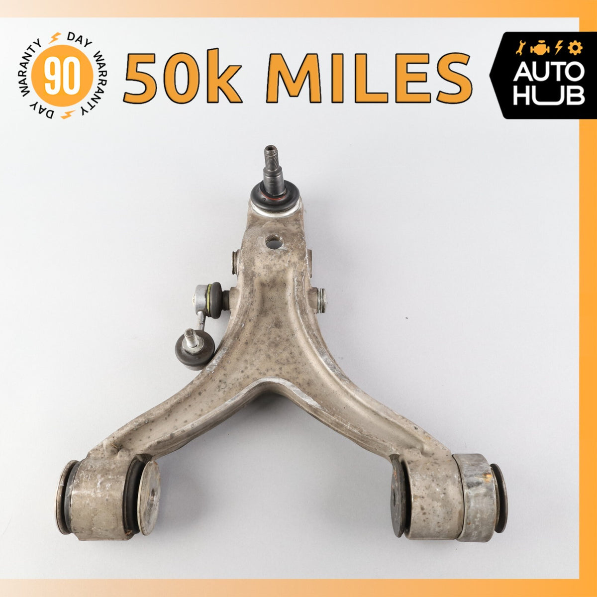 03-10 Maserati Quattroporte M139 Front Right Lower Control Arm 3206581 OEM 50k - photo 1