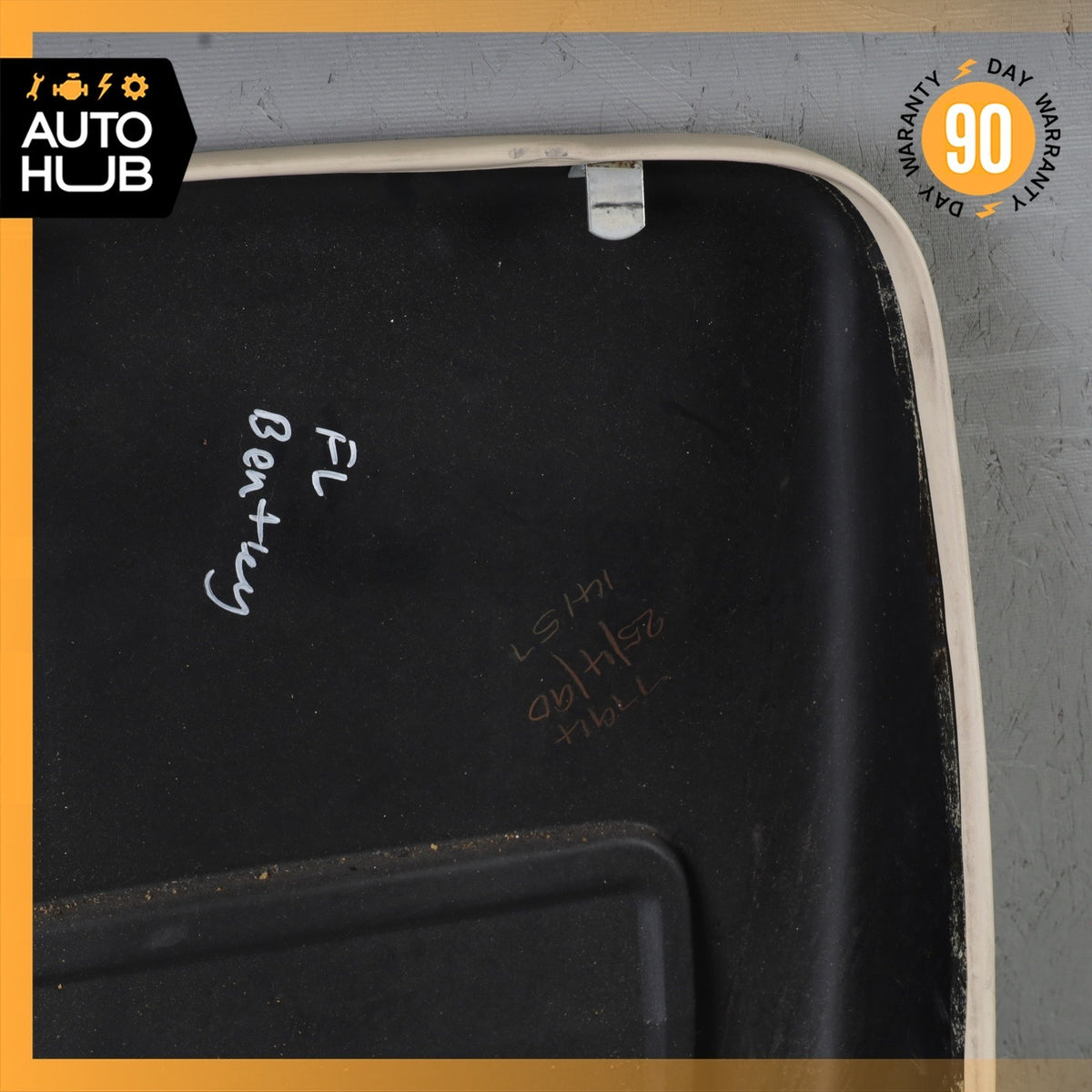 87-92 Bentley Eight / RR Silver Spirit Back Panel Seat Cover Front Left Side OEM - photo 14