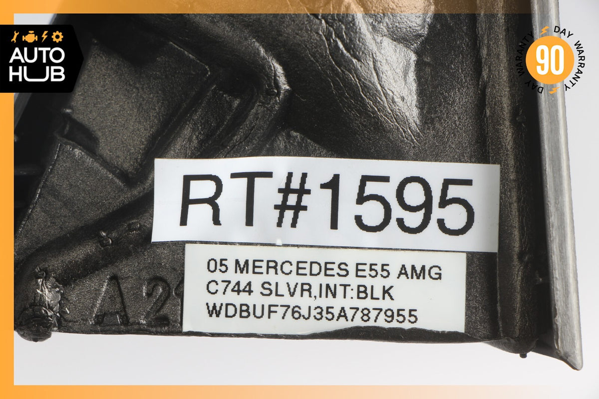 03-06 Mercedes W211 E55 E500 Tweeter Speaker Cover Left Driver Side Black OEM - photo 11