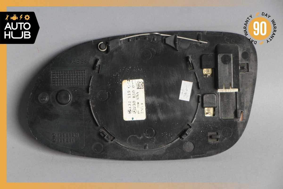 03-09 Mercedes R230 SL500 SL55 AMG Right Side Rear View Door Mirror Glass OEM - photo 6
