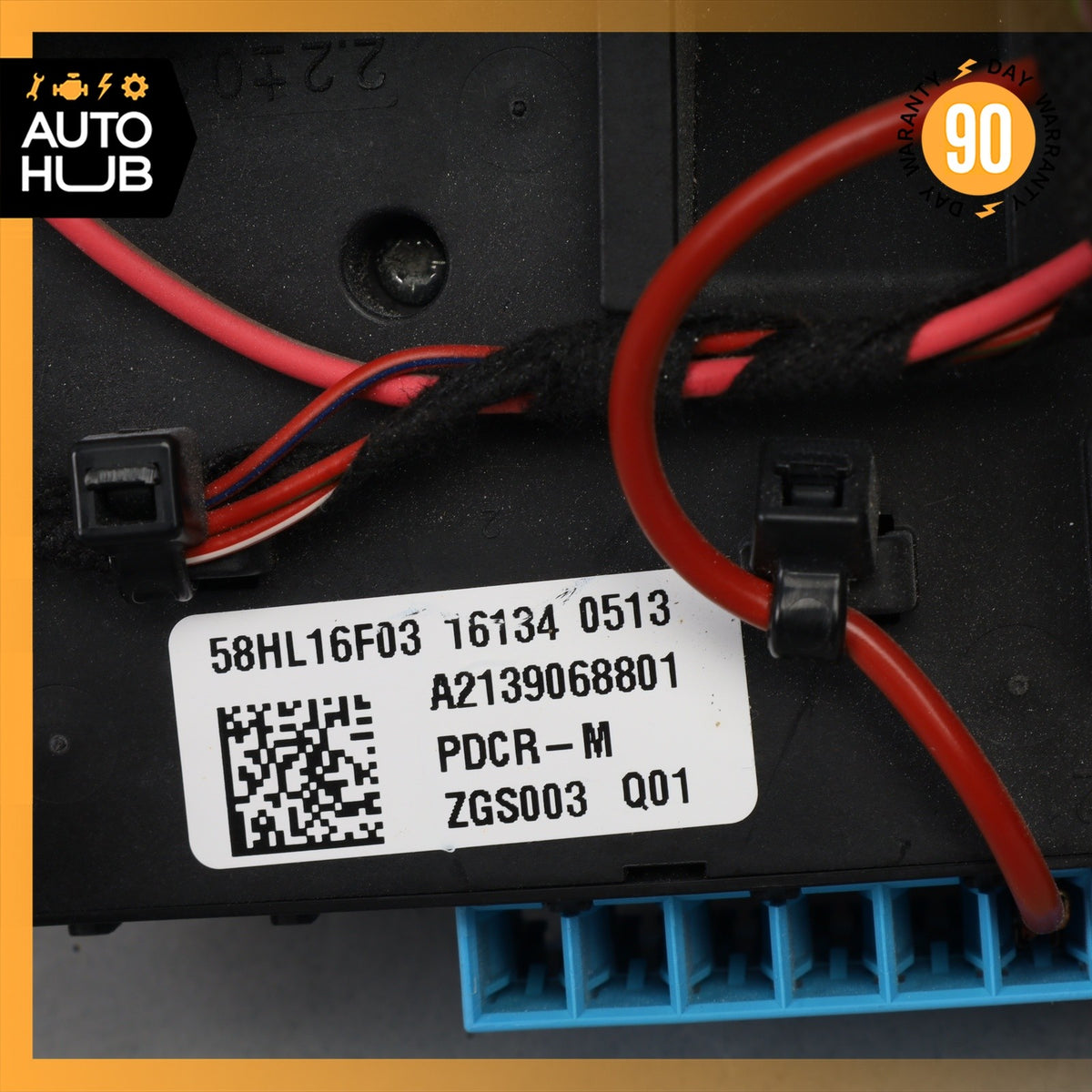 Mercedes W213 E300 Rear Trunk Fuse Box Relay 2139068801 OEM - photo 11