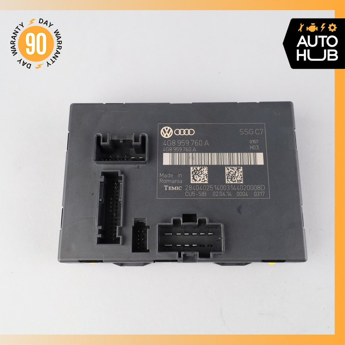 Audi 4G8 A7 S7 Front Left Driver Seat Control Module 4G8959760A OEM - photo 6
