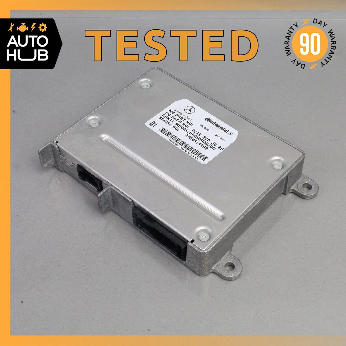 06-12 Mercedes X164 GL450 E350 Communication Control Module 2198202626 OEM - photo 1