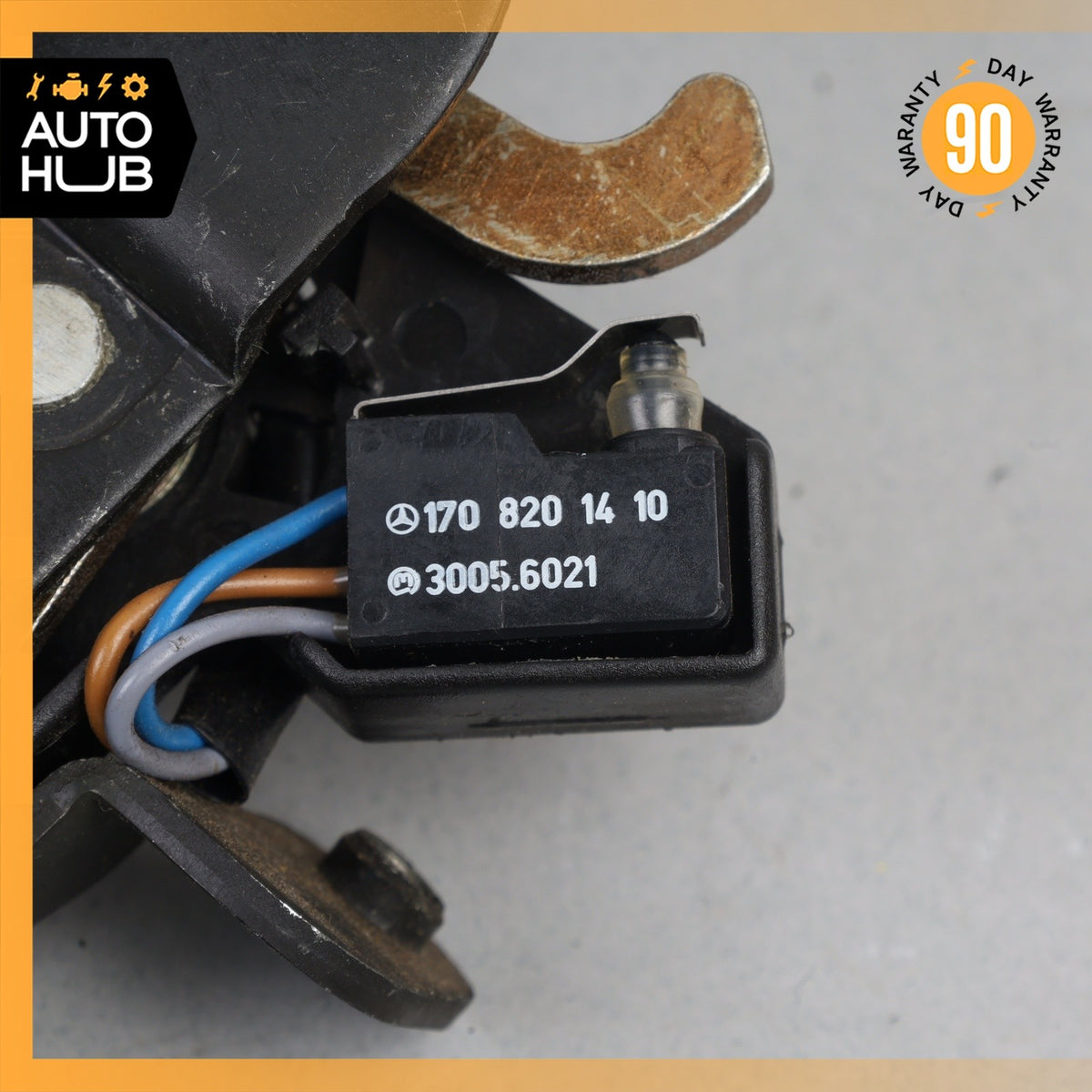 97-00 Mercedes R170 SLK230 Trunk Lid Lock Latch Actuator OEM - photo 8