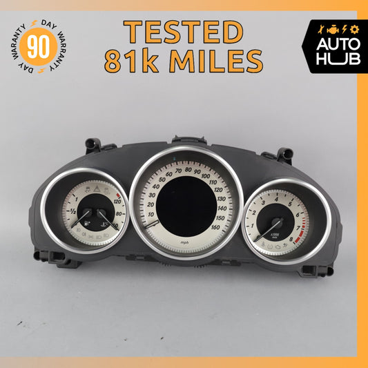 14-17 Mercedes W207 E350 E550 Instrument Cluster Speedometer OEM 81k - photo 1