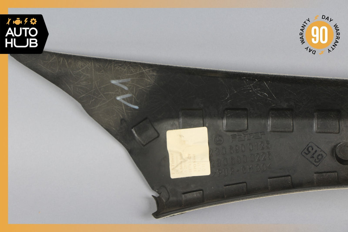 Mercedes R230 SL500 SL55 AMG Front Left Side Interior Trim Panel A Pillar OEM - photo 10