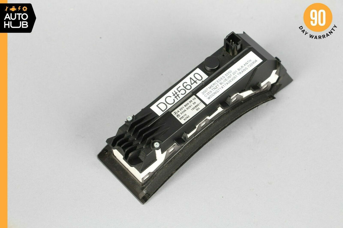 07-14 Mercedes W221 S550 CL550 Dashboard Dash Control Switch Panel 2218202910 - photo 4