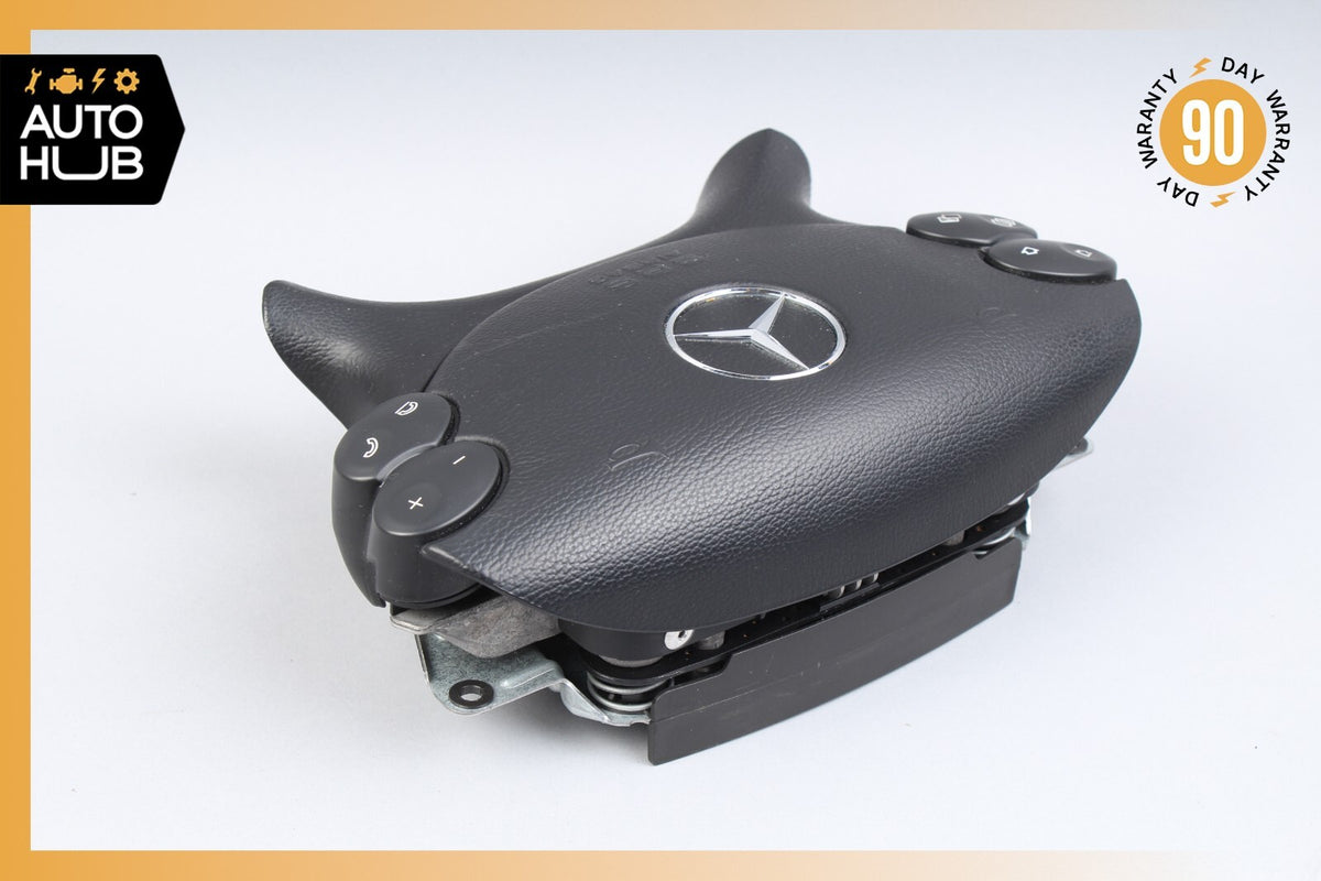 Mercedes R230 SL500 SL55 AMG CLK500 E350 Steering Wheel Airbag Air Bag Black OEM - photo 8