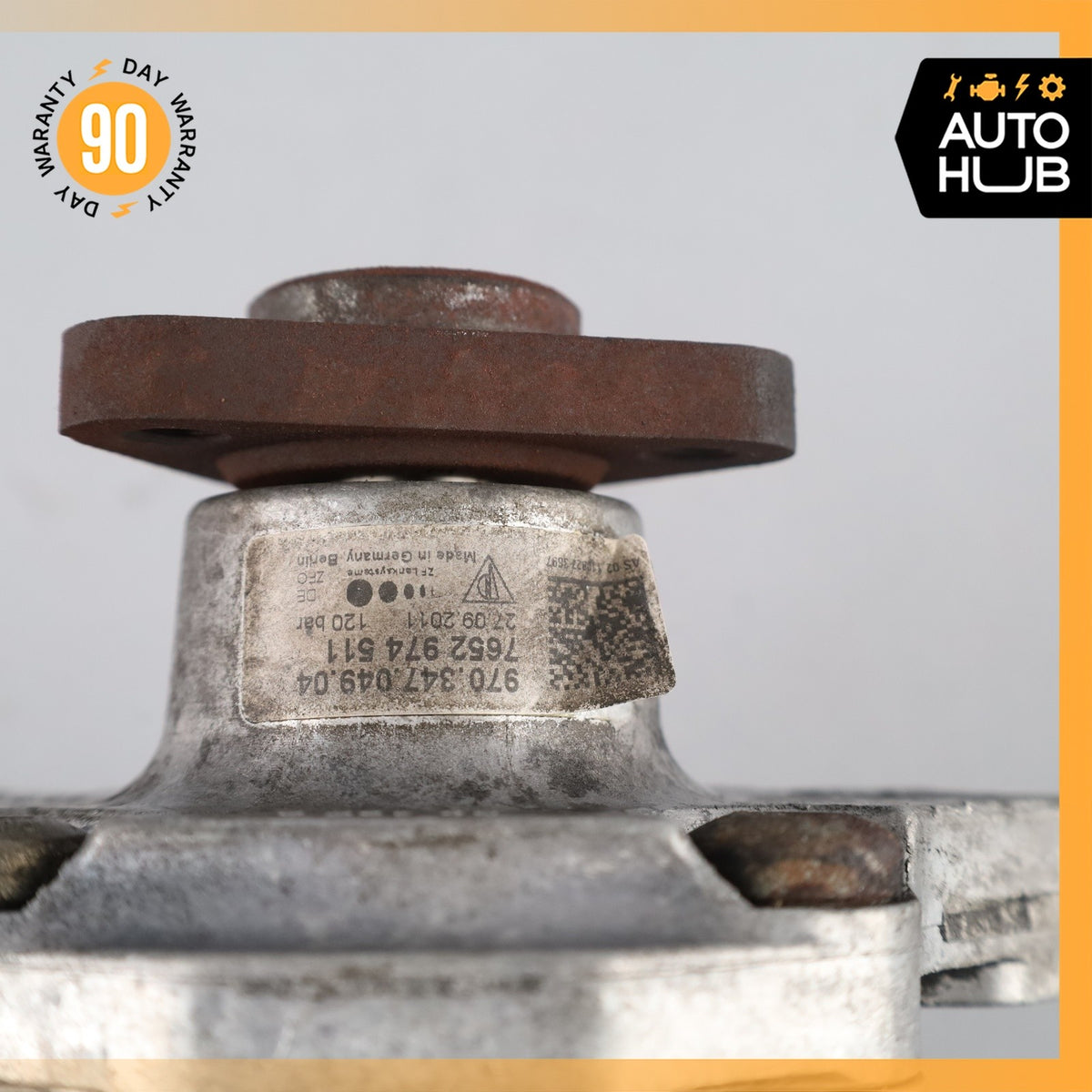 10-16 Porsche Panamera 970 GTS 4S Hydraulic Power Steering Pump OEM 68k - photo 8