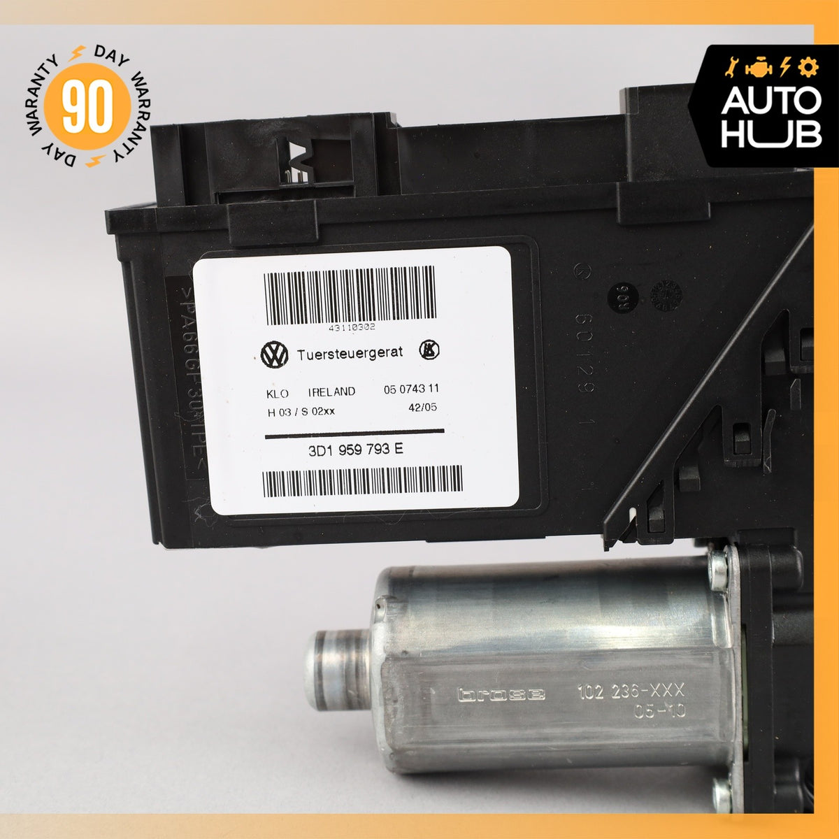 Porsche Cayenne 955 Turbo S Front Left Door Power Window Motor OEM - photo 2