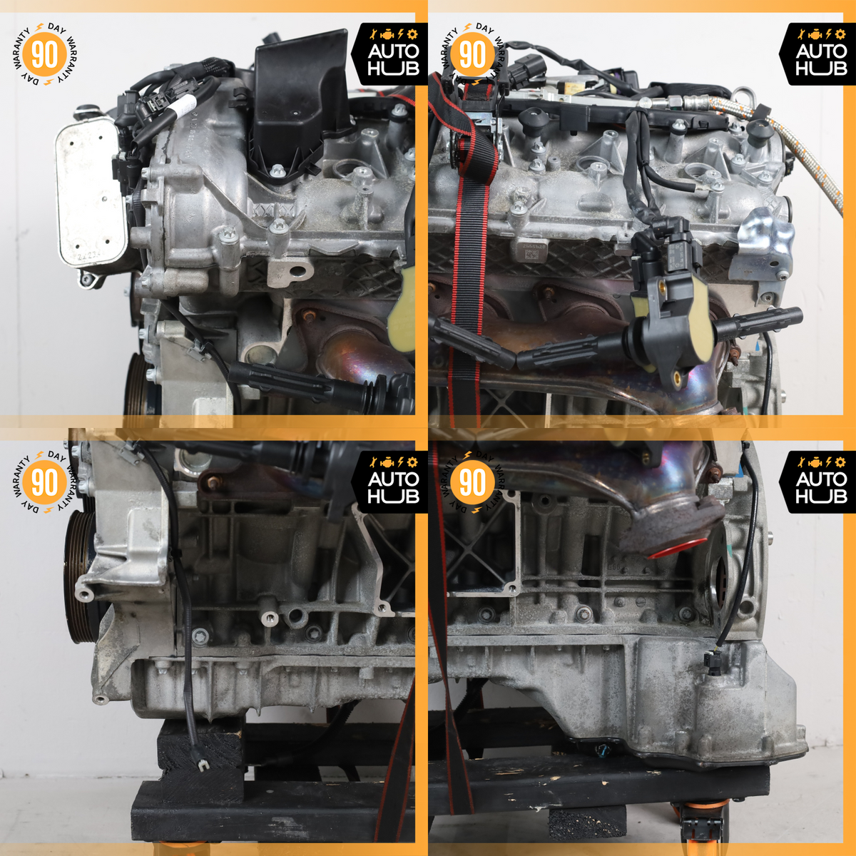 07-12 Mercedes R230 SL550 E550 Engine Motor Assembly 5.5L V8 M273 RWD OEM 90k - photo 20