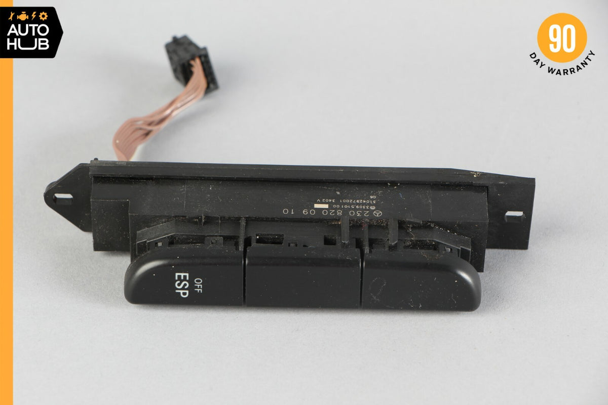 03-08 Mercede R230 SL500 SL550 Center Console ESP Parking Control Switch OEM - photo 2