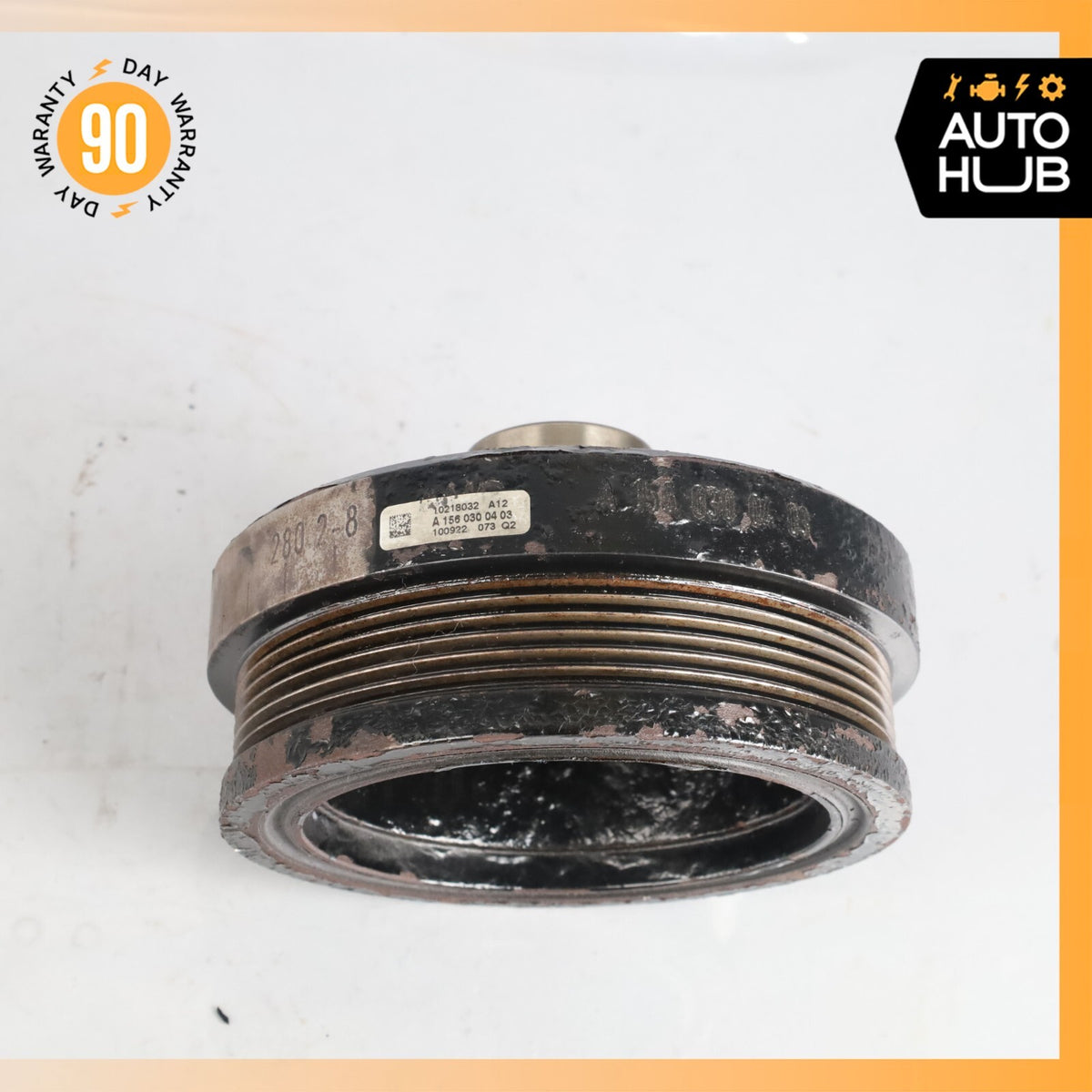 07-15 Mercedes W164 ML63 E63 SLS AMG Crank Shaft Pulley Harmonic Dampener OEM - photo 10