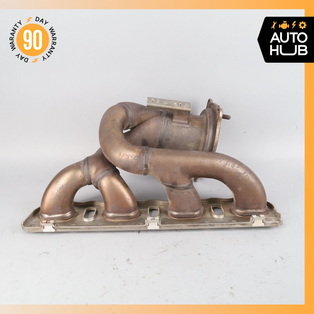 08-14 Porsche Cayenne 958 S GTS 4.8L V8 Exhaust Manifold Set 94811113000 OEM - photo 9