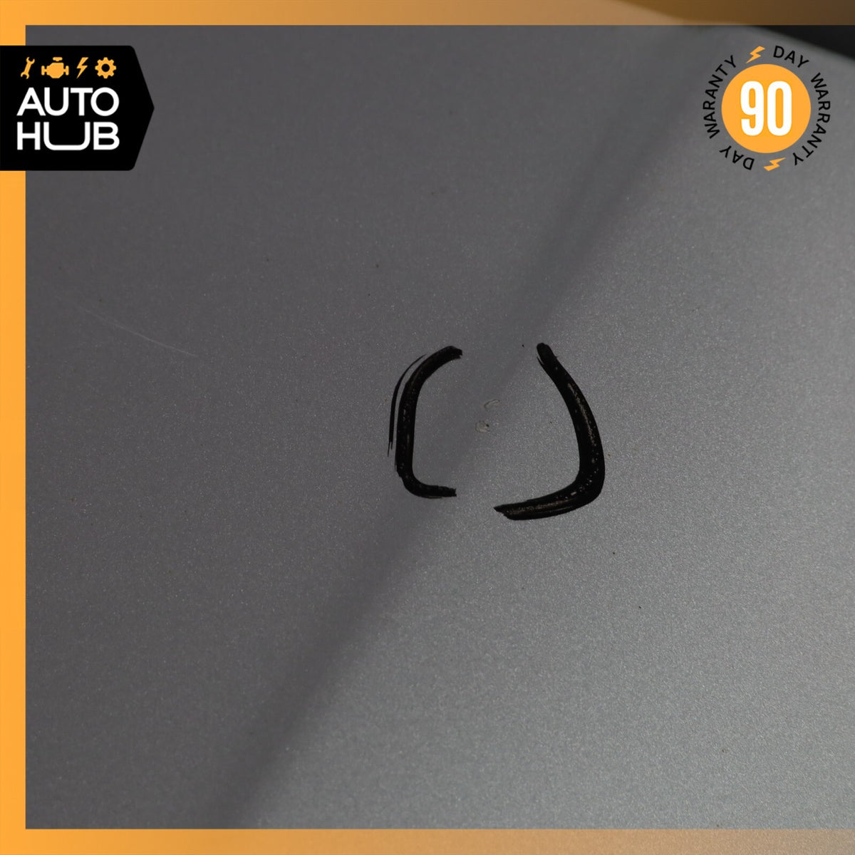 11-14 Porsche Cayenne 958 S Trunk Lid Liftgate Tailgate Hatch Shell Silver OEM - photo 13