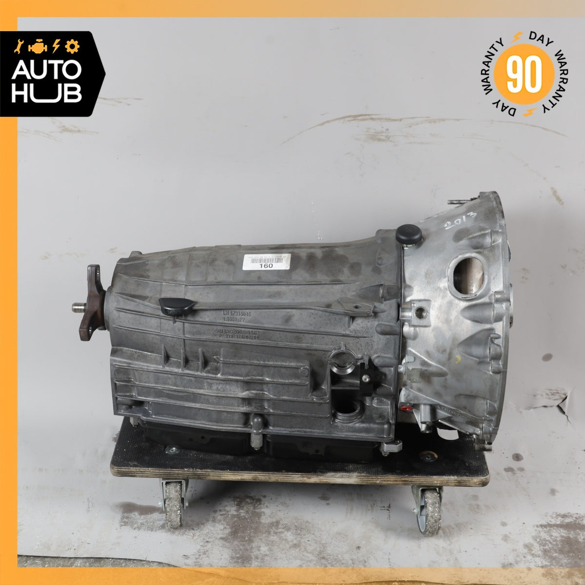 12-13 Mercedes W212 E350 722.9 RWD 7G Automatic Transmission Assembly 722906 OEM - photo 2